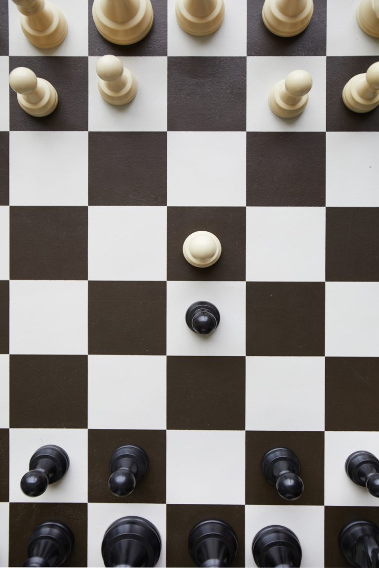 Chess game board