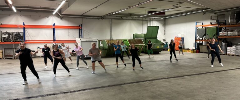 Zumba-Training im Ladehof